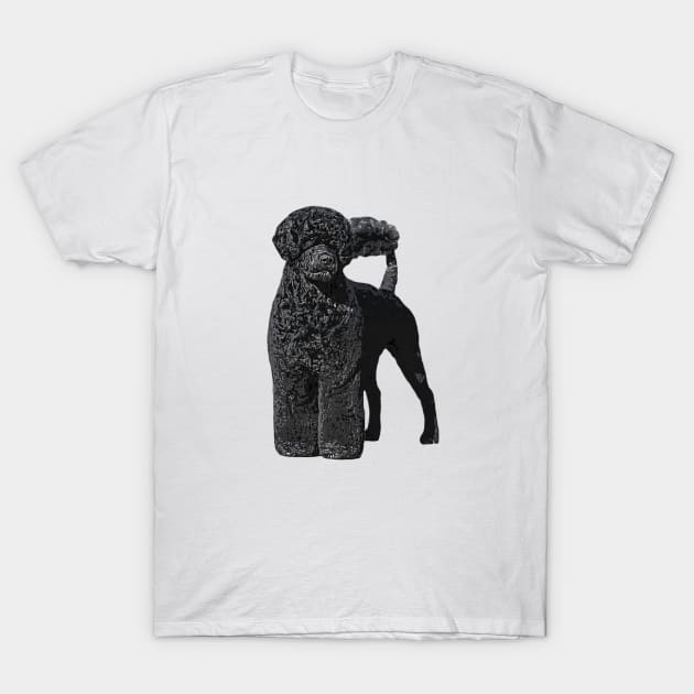 Portuguese Water Dog T-Shirt by ElegantCat